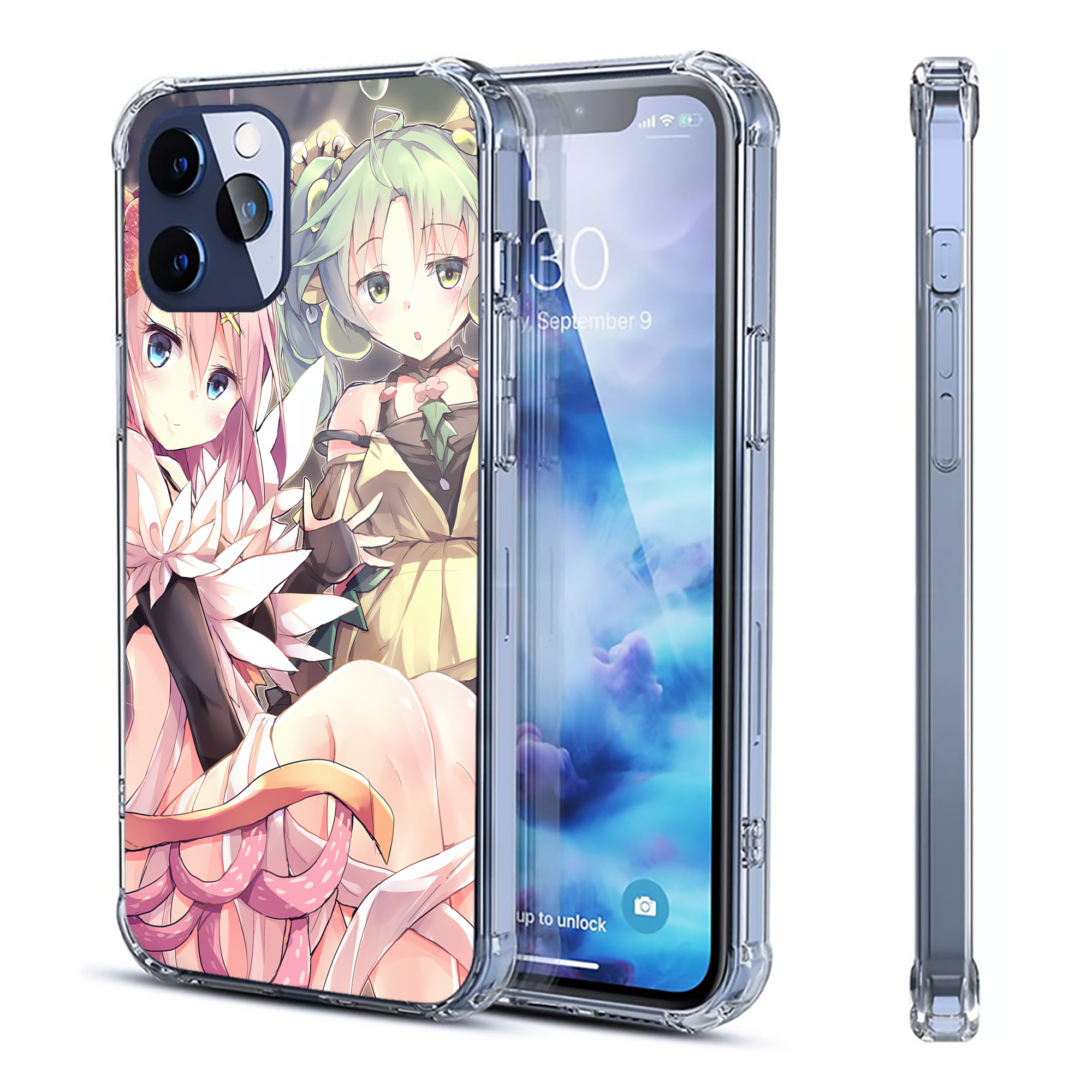 （画像用） 遊☆戯☆王 Yu-Gi-Oh! 【iPhone 12シリーズ対応】透明スマホケース（クリアソフトケース）